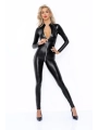 Powerwetlook Catsuit mit Frontreißverschluss F293 von Noir Handmade