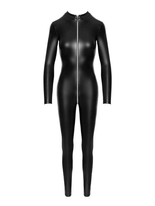 Powerwetlook Catsuit mit Frontreißverschluss F293 von Noir Handmade