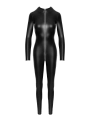 Powerwetlook Catsuit mit Frontreißverschluss F293 von Noir Handmade