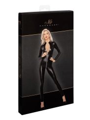 Powerwetlook Catsuit mit Frontreißverschluss F293 von Noir Handmade