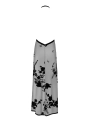 Langes Kleid Aus Netzmaterial F312 von Noir Handmade