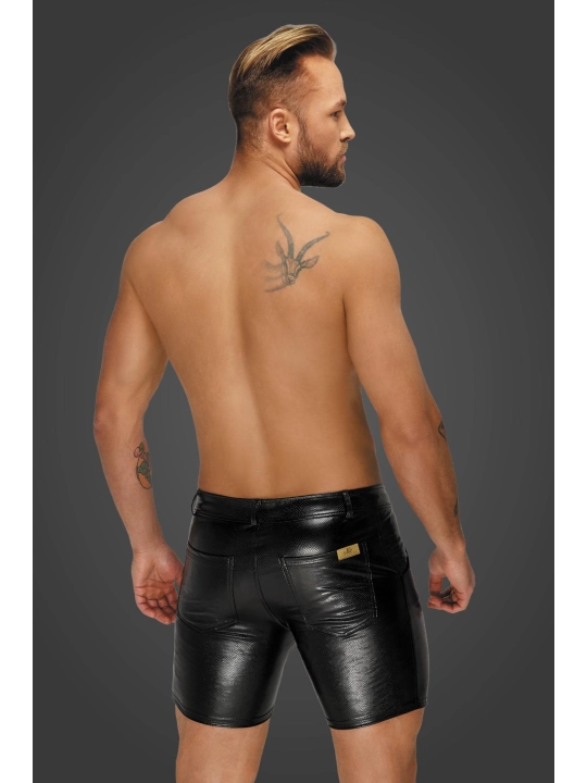 Snake Wetlook Shorts H068 von Noir Handmade Alpha Collection