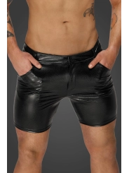 Snake Wetlook Shorts H068 von Noir Handmade Alpha Collection