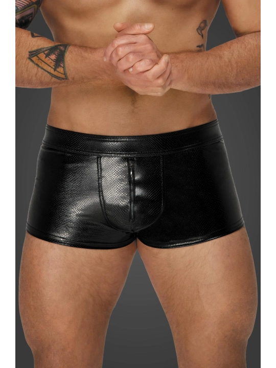 Snake Wetlook Shorts H069 von Noir Handmade Alpha Collection