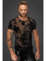 Flower Flock T-Shirt H073 von Noir Handmade Alpha Collection