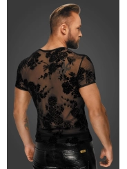 Flower Flock T-Shirt H073 von Noir Handmade Alpha Collection