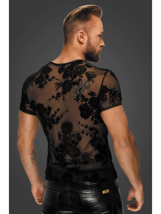 Flower Flock T-Shirt H073 von Noir Handmade Alpha Collection