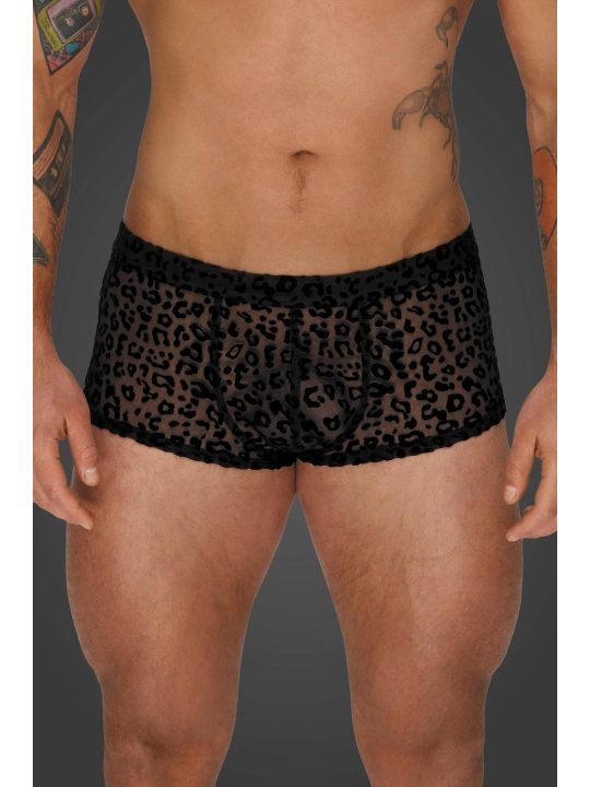 Leopard Flock Shorts H072 von Noir Handmade Aplpha Collection