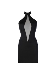 ♥ Kleid Schwarz V-9269 von Axami ♥