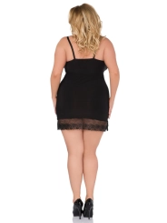 ♥ Schwarzes Chemise Sb/1024 von Andalea ♥