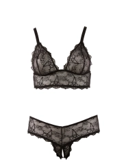 ♥ BH und offener ouvert G-String von Cottelli Collection ♥