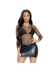 ♥ Fishnet Top - schwarz von Leg Avenue ♥