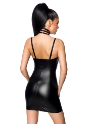 ♥ Harness-Wetlook-Minikleid 18265 von Saresia ♥