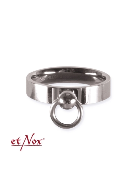 ♥ etNox-Ring "Story of O." 5mm Edelstahl Ringgröße 48 ♥