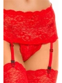 ♥ Roter Shorty Strumpfhalter + Strümpfe Paris von Legg Story ♥