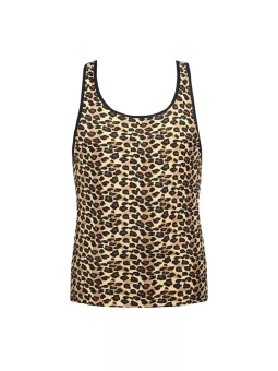 ♥ Herren Tank Top 053550 leopard von Anais for Men ♥