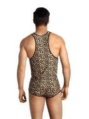 ♥ Herren Tank Top 053550 leopard von Anais for Men ♥