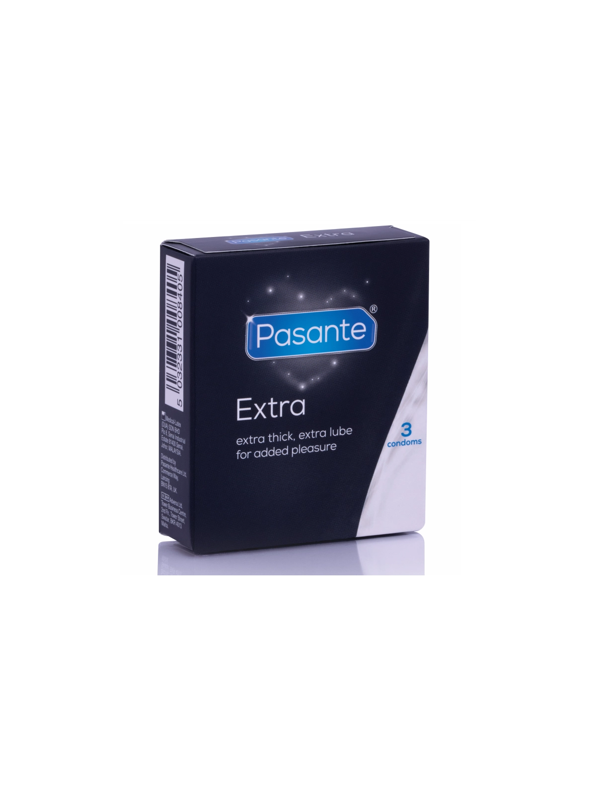 Extra-Kondom Extra Dick 3 Stück von Pasante