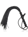 Gerippter Silikongriff Flogger 22 cm von Ohmama Fetish