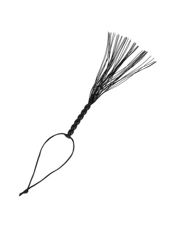 Gerippter Silikongriff Flogger 22 cm von Ohmama Fetish