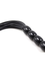 Gerippter Silikongriff Flogger 22 cm von Ohmama Fetish