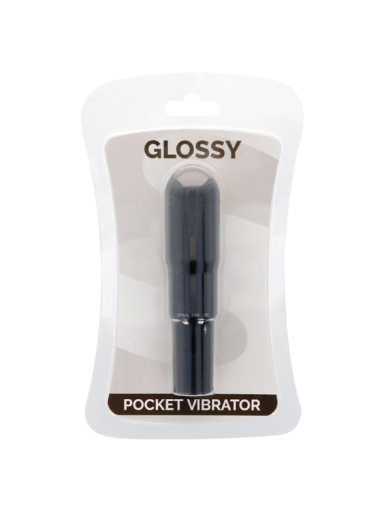 Taschenvibrator Schwarz von Glossy