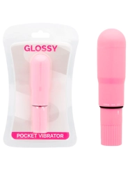 Taschenvibrator Rosa von Glossy