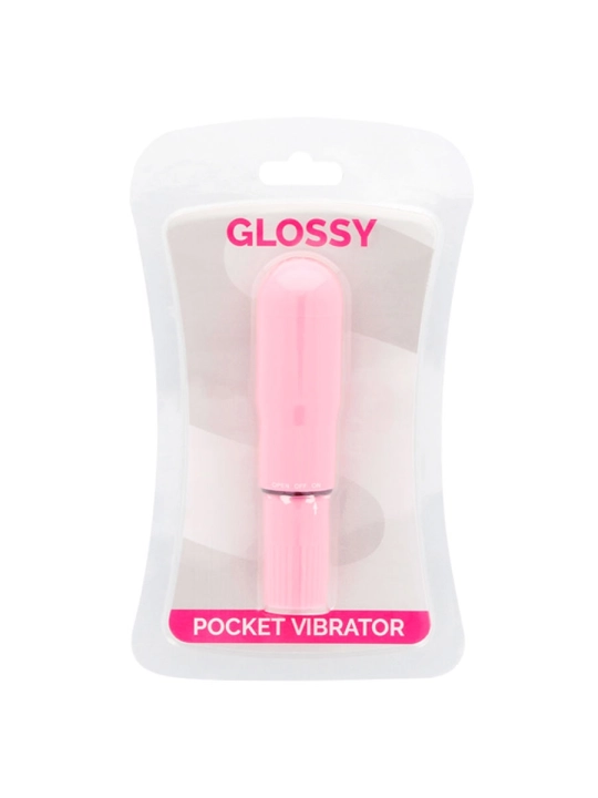 Taschenvibrator Rosa von Glossy