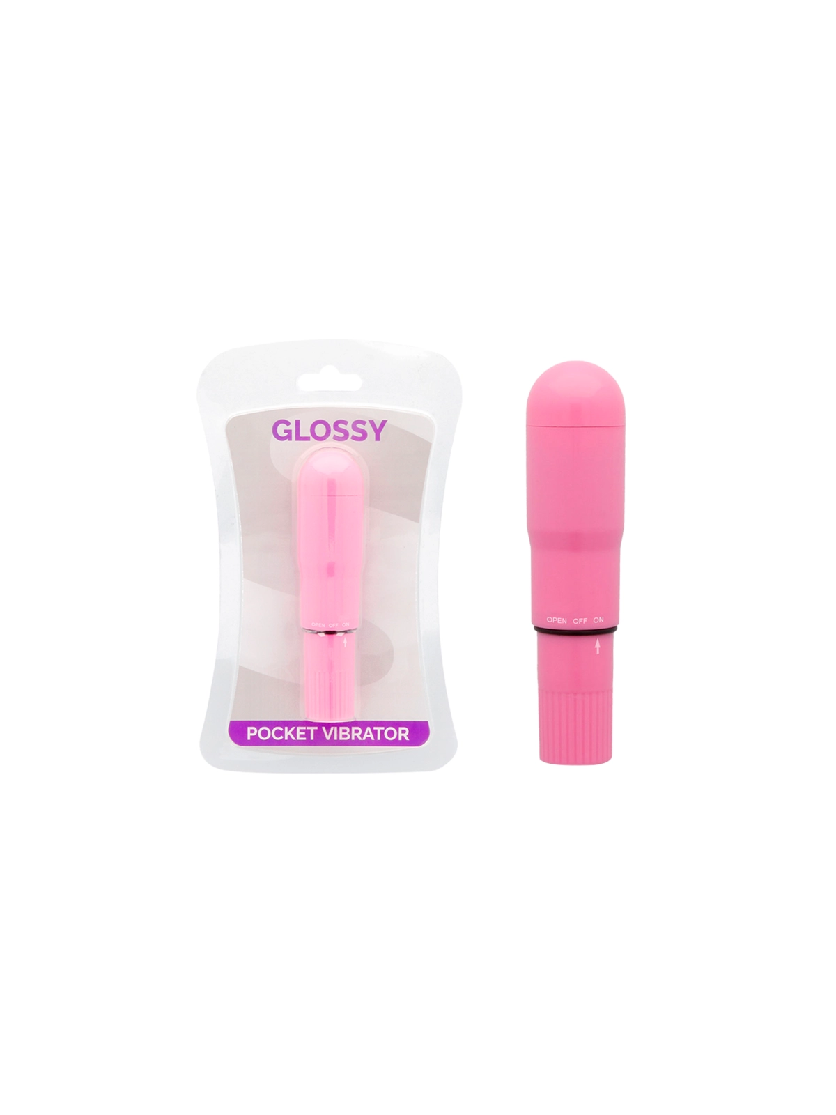 Taschenvibrator Deep Rose von Glossy