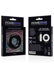 Super Flexibler und Widerstandsfähiger Penisring 4,5 cm Schwarz von Powering