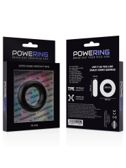 Super Flexibler und Widerstandsfähiger Penisring 5,5 cm Pr06 Schwarz von Powering