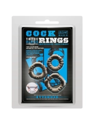 Cock Ringe Yvonne Set 3 Penisringe von Baile