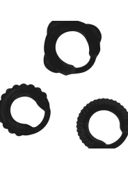 C-Ring-Set Schwarz von Addicted Toys