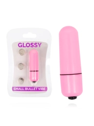 Small Bullet Vibe Deep Rose von Glossy