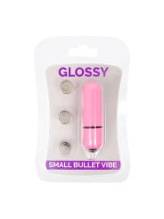 Small Bullet Vibe Deep Rose von Glossy