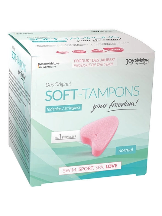 Original Weiche Tampons Normal 3 Stück von Joydivision Soft-Tampons