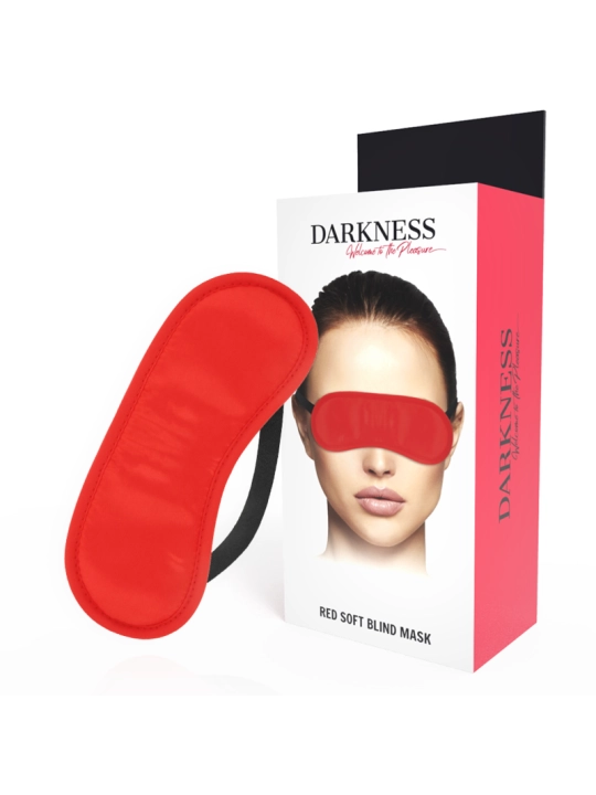 Gerade Rote Maske von Darkness Bondage