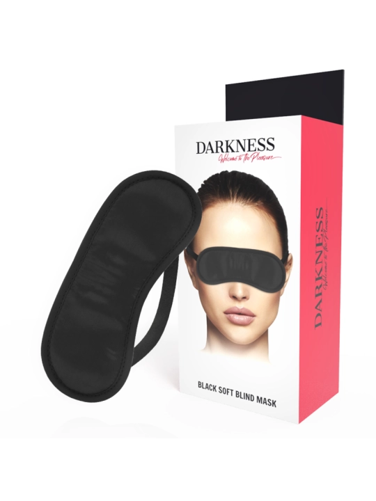 Gerade Schwarze Maske von Darkness Bondage