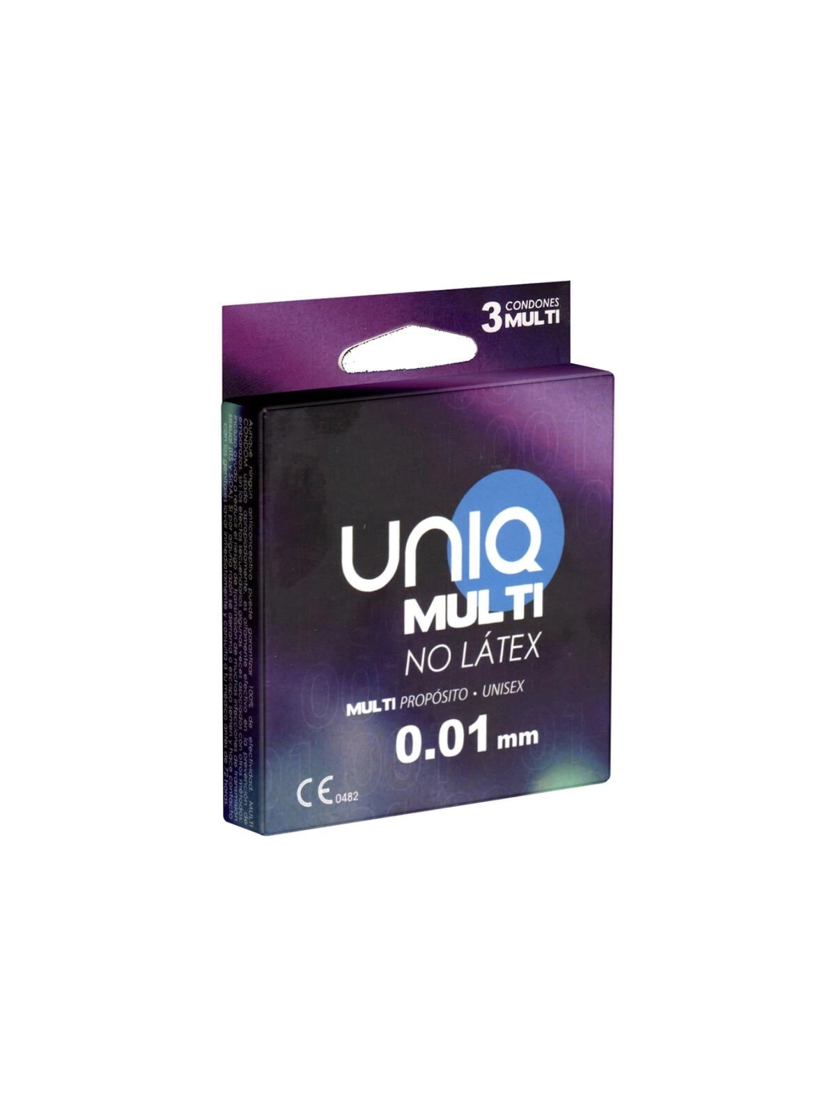 Multi Latexfreie Kondome 3 Stück von Uniq