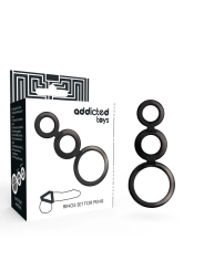 Ringset für Penis - Geruchert von Addicted Toys