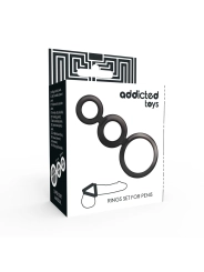 Ringset für Penis - Geruchert von Addicted Toys