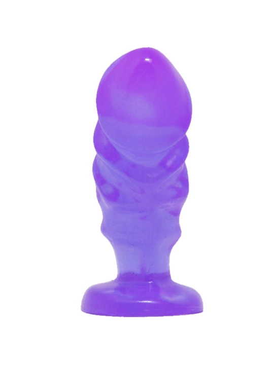 Unisex Analplug mit Lila Farbenem Saugnapf von Baile Anal