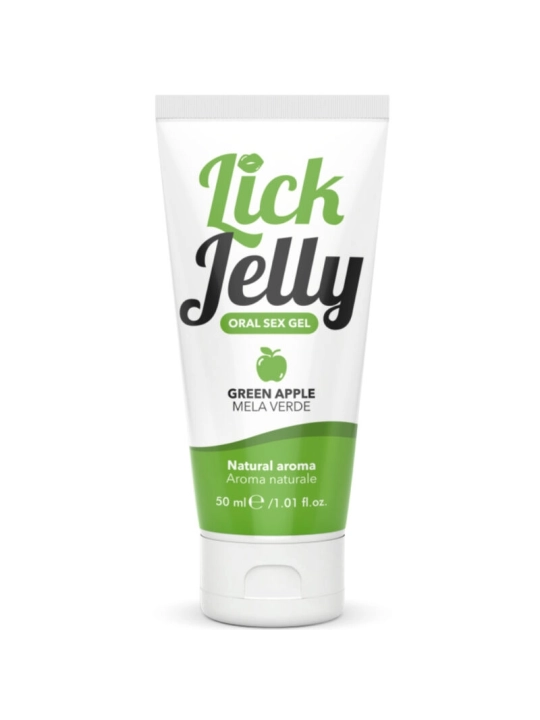 Lick Jelly Green Apple Schmiermittel 50 ml von Intimateline Intimateline