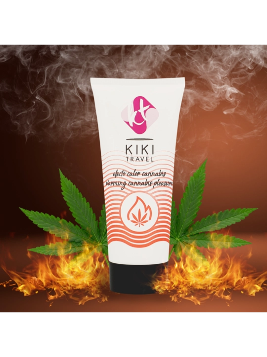 Cannabis Heisses Effekt-Schmiermittel 50 ml von Kikí Travel