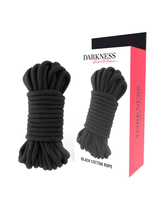 Japanisches Seil 5 M Schwarz von Darkness Bondage