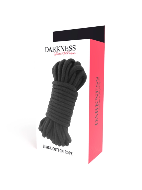 Japanisches Seil 5 M Schwarz von Darkness Bondage