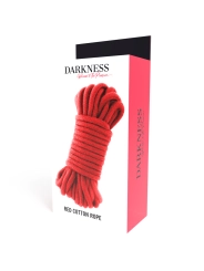 Japanisches Seil 5 M Rot von Darkness Bondage