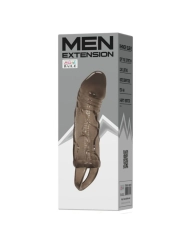 Penis Extender Cover mit Gurt für Hoden Schwarz 13.5 cm von Baile For Him