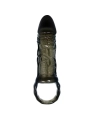 Penis Extender Cover mit Gurt für Hoden Schwarz 13.5 cm von Baile For Him