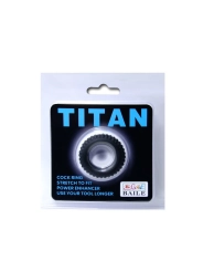 Titan Cockring Schwarz 1.9 cm von Baile For Him